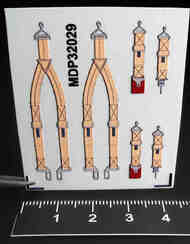 Republic P-47, North-American P-51 seat belts #MDP32029