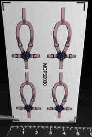  Metallic Details  1/32 Sikorsky UH-60 seat belts for pilot seats MDP32030