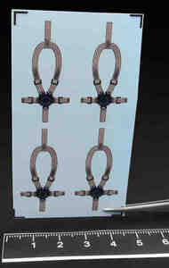  Metallic Details  1/35 Sikorsky UH-60 seat belts for pilot seats MDP35002