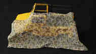 Modern Camouflage Net (Barracuda-type) flexible 3D-printed decal AUTUMN #MDP35004