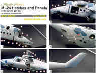 Mil Mi-24VP Hatches and Panels #MDP48020