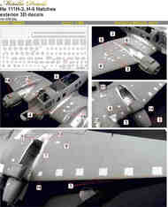 Heinkel He.111H-3/He.111H-6 small hatches #MDP48026