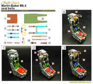  Metallic Details  1/48 Martin-Baker Mk.4 seat belts MDP48039