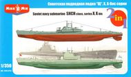  Micro-Mir  1/350 Soviet submarines 'Shch' class, series MCK350010