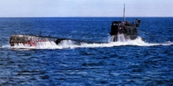  Micro-Mir  1/350 Submarine Project 613 Whiskey-III class MCK350014