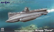  Micro-Mir  1/72 Krupp 'Forel' Imperial Russian Navy submarine.* MM72-018