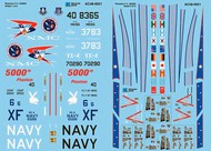  Microscale Decals  1/48 McDonnell F-4E Phantom 5000th MS48021