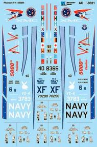  Microscale Decals  1/72 McDonnell F-4 Phantom 5000th MS72021