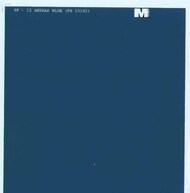  Microscale Decals  NoScale Medium Blue (trimfilm) MSTF12