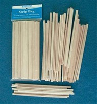  Midwest  NoScale Balsa & Basswood Strip Bag MID23