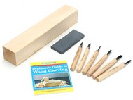  Midwest  NoScale Beginner's Wood Carver Starter Kit MID3804
