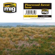  Ammo by Mig Jimenez  NoScale Grass Mats - PINEWood FOREST BASE AMM8352