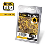  Ammo by Mig Jimenez  NoScale Leaves - LIME - DRY LEAVES AMM8405