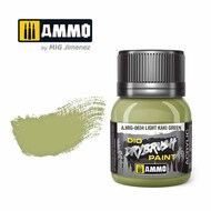  Ammo by Mig Jimenez  NoScale Dio Drybrush Paint - Light Khaki Green (40ml bottle) AMM0634