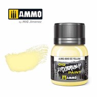  Ammo by Mig Jimenez  NoScale Dio Drybrush Paint - Ice Yellow (40ml bottle) AMM0640
