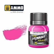  Ammo by Mig Jimenez  NoScale Dio Drybrush Paint - Vivid Pink (40ml bottle) AMM0642