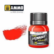  Ammo by Mig Jimenez  NoScale Dio Drybrush Paint - Red (40ml bottle) AMM0643