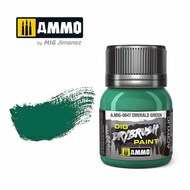  Ammo by Mig Jimenez  NoScale Dio Drybrush Paint - Emerald Green (40ml bottle) AMM0647