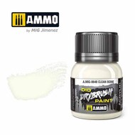  Ammo by Mig Jimenez  NoScale Dio Drybrush Paint - Clean Bone (40ml bottle) AMM0648