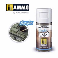  Ammo by Mig Jimenez  NoScale Acrylic Wash - Dark Brown Wash(15ml) AMM0705
