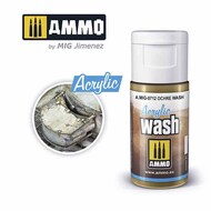  Ammo by Mig Jimenez  NoScale Acrylic Wash - Ochre Wash (15ml) AMM0712