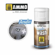  Ammo by Mig Jimenez  NoScale Acrylic Wash - Deep Grey Wash (15ml) AMM0714