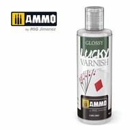  Ammo by Mig Jimenez  NoScale GLOSSY LUCKY VARNISH (BIG 60 ML SIZE) AMM2053