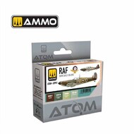 Atom: RAF WWII Early Acrylic Paint Set (4 Colors) 20ml Bottles #AMM20901