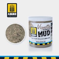  Ammo by Mig Jimenez  NoScale Acrylic Mud for Vignettes - Light Earth Ground (100ml) AMM2152