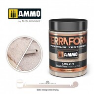  Ammo by Mig Jimenez  NoScale Acrylic Terraform Premium Textures Beach Sand 100ml AMM2173