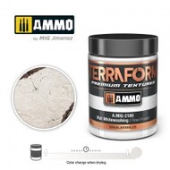  Ammo by Mig Jimenez  NoScale Acrylic Terraform Premium Textures Wall Whitewashing 100ml AMM2180