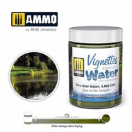 Vignettes Acrylic Water for Dioramas - Slow River Waters (100ml) #AMM2244