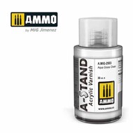  Ammo by Mig Jimenez  NoScale A-Stand Lacquer Paint 30ml - Aqua Gloss Clear AMM2503