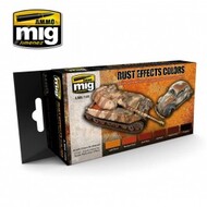  Ammo by Mig Jimenez  NoScale RUST EFFECTS COLORS AMM7106