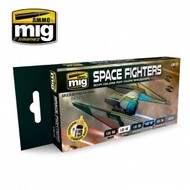  Ammo by Mig Jimenez  NoScale SPACE FIGHTERS SCI-FI COLORS AMM7131
