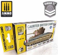  Ammo by Mig Jimenez  NoScale Paint Set - Caunter British Camo AMM7181