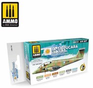  Ammo by Mig Jimenez  NoScale Paint Set - IA-58 Pucara FAA Colors AMM7242