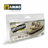  Ammo by Mig Jimenez  NoScale Dio Drybrush Paint Set Sand Colors AMM7304