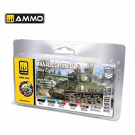 M4A3E8 Sherman Easy Eight Acrylic/Enamel Paint Set (5 Colors) #AMM7459