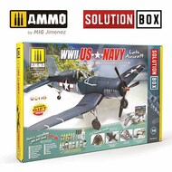 Solutions Box - WW2 US Navy Late Aircraft Colors and Weathering System #AMM7723