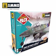  Ammo by Mig Jimenez  1/48 WW2 Luftwaffe Aircraft Solutions Set Super Pack AMM7812