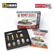  Ammo by Mig Jimenez  NoScale Solutions Box Mini WW2 Soviet Winter Vehicles Colors and Weathering System AMM7903