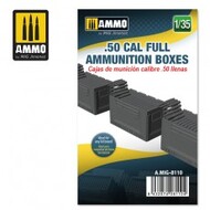  Ammo by Mig Jimenez  1/35 .50 Cal Full Ammunition Boxes AMM8110