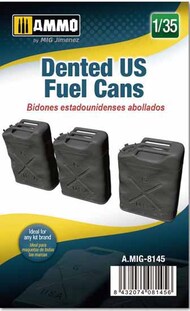  Ammo by Mig Jimenez  1/35 Dented US Fuel Cans AMM8145