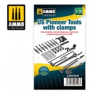  Ammo by Mig Jimenez  1/35 US Pioneer Tools with Clamps AMM8146
