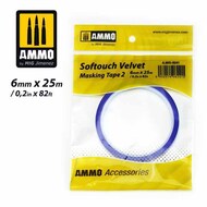 Softouch Velvet Masking Tape #2 (6mm/0.2in x 25m/82ft) #AMM8241