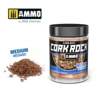 Cork Rock Crushed Brick Medium 100ml #AMM8437