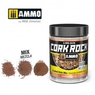  Ammo by Mig Jimenez  NoScale Cork Rock Crushed Brick Mix 100ml AMM8439