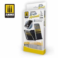 Brush Arsenal (Brush Organizer & Protective Storage) with 17 Brushes #AMM8580