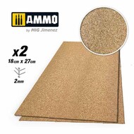 Create Cork Fine Grain 2mm (2 sheets) #AMM8836